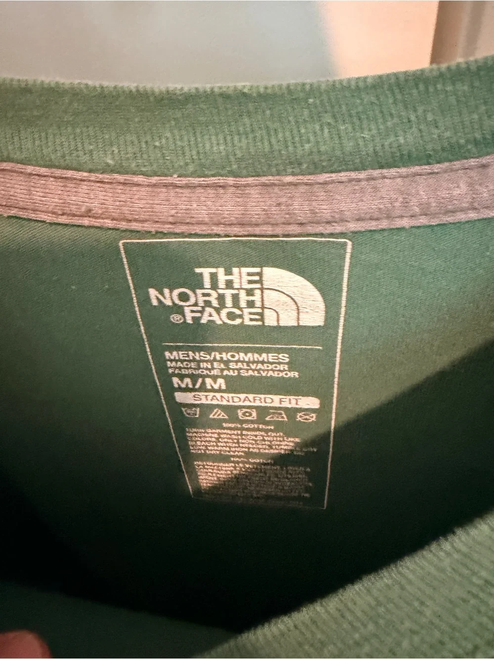 The North Face Olive Green Short-Sleeve Logo Tee